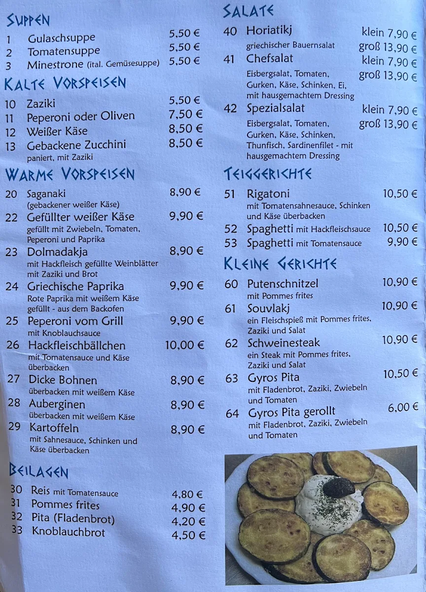 Speisekarte photo 2