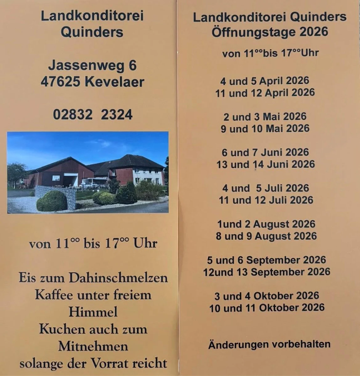 Speisekarte photo 1