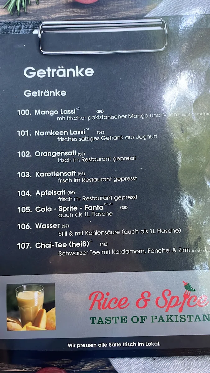 Speisekarte photo 4