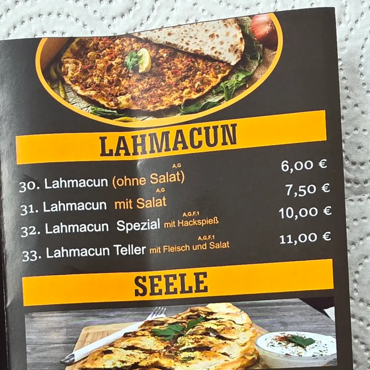 Speisekarte photo 7