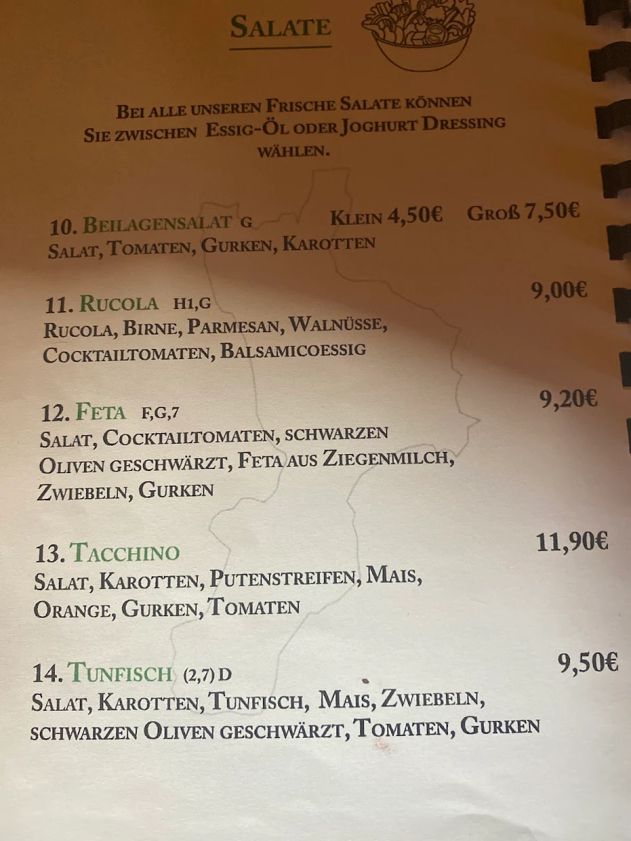 Speisekarte photo 2