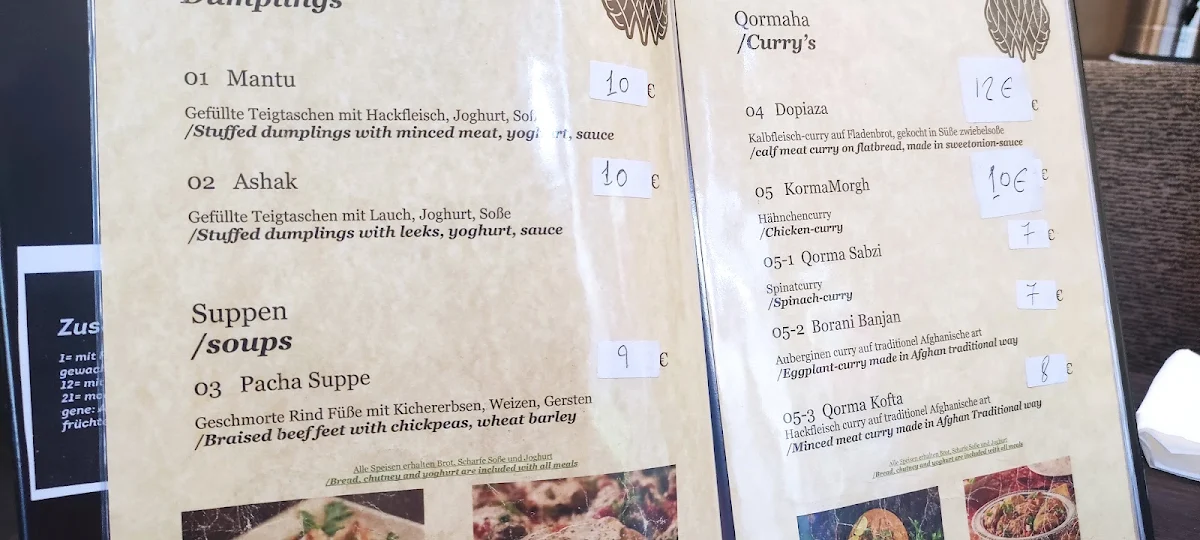 Speisekarte photo 2