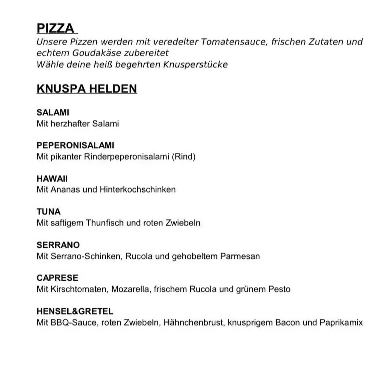 Speisekarte photo 6