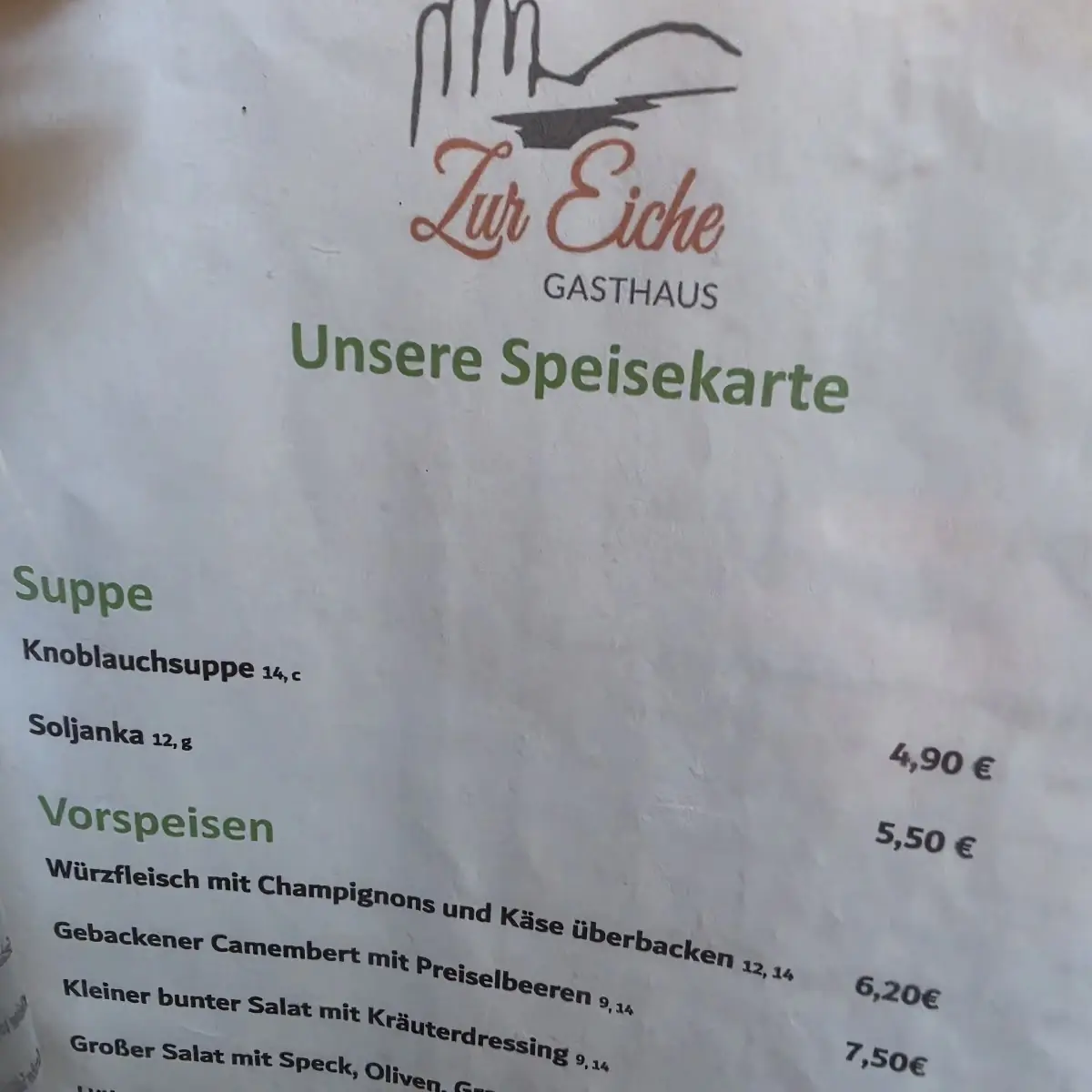 Speisekarte photo 6