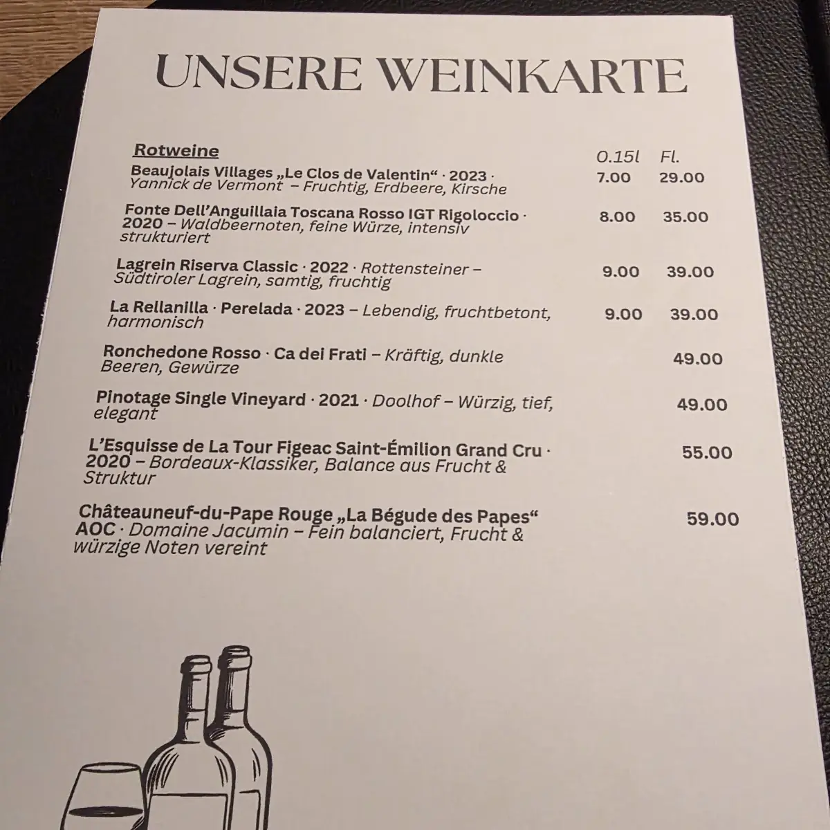 Speisekarte photo 1