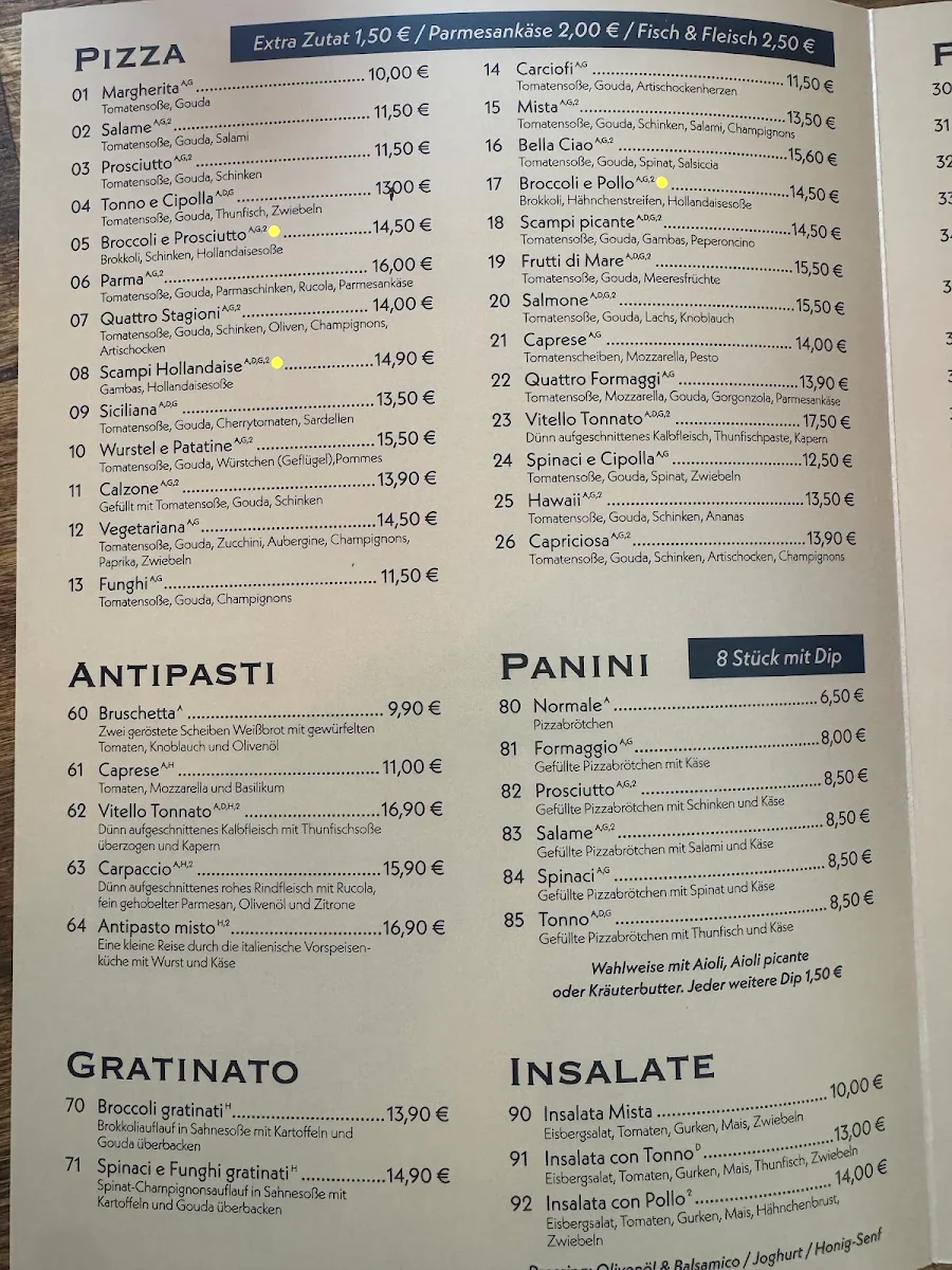 Speisekarte photo 2