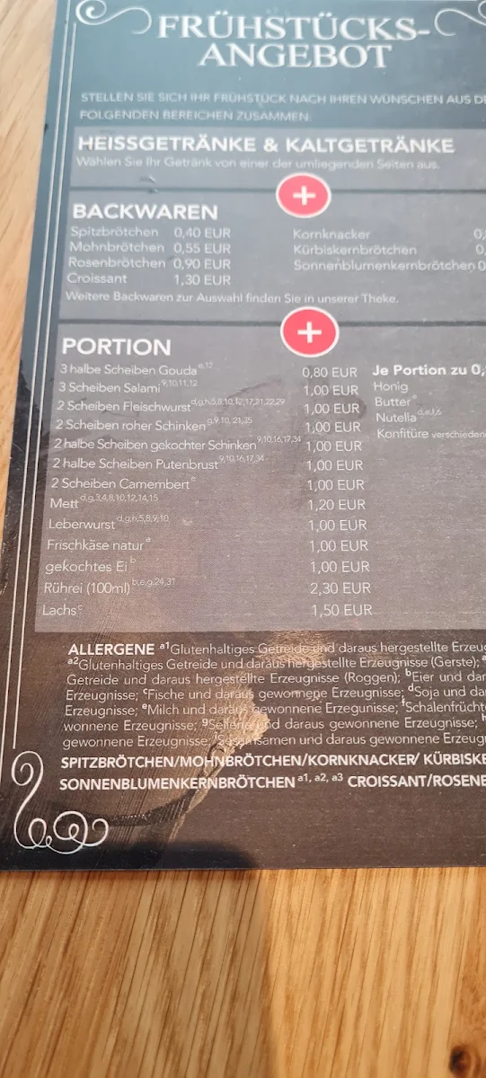 Speisekarte photo 3
