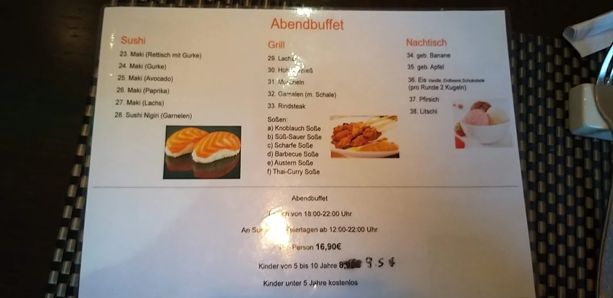 Speisekarte photo 4
