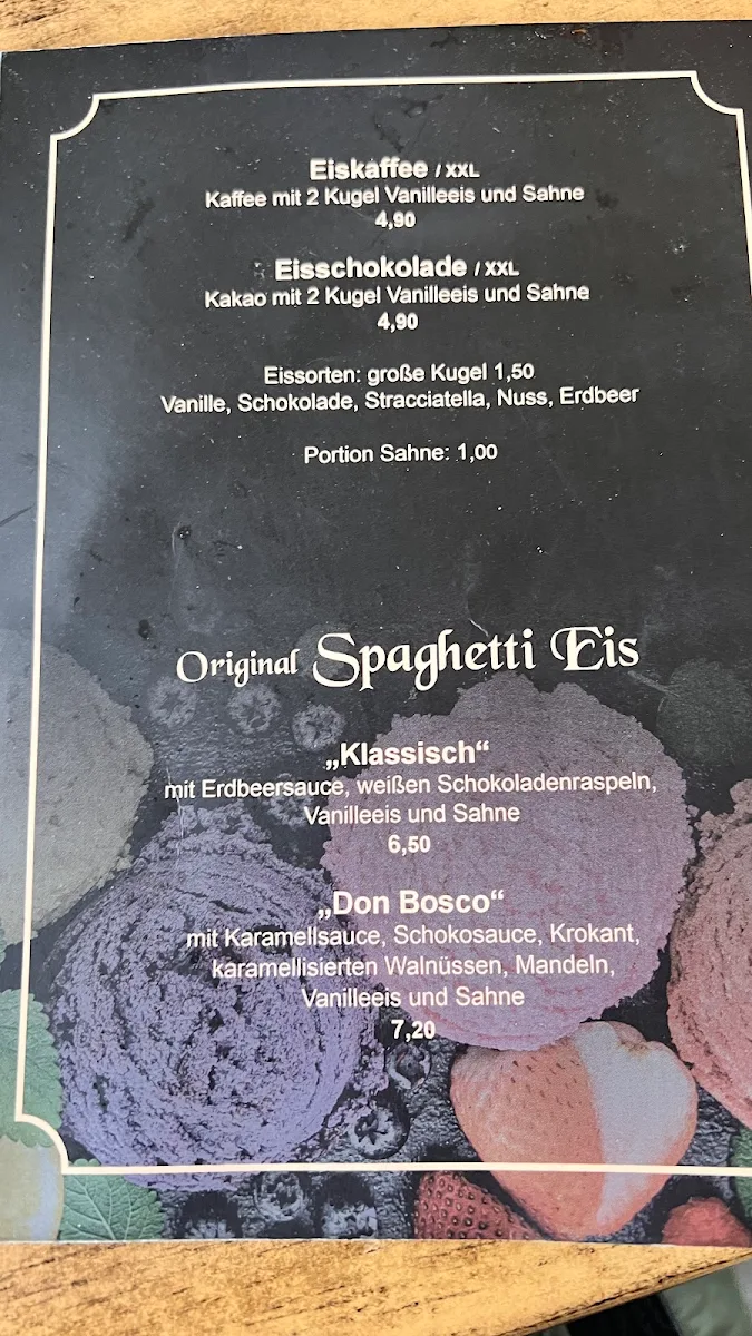 Speisekarte, Meine Kupferschmiede