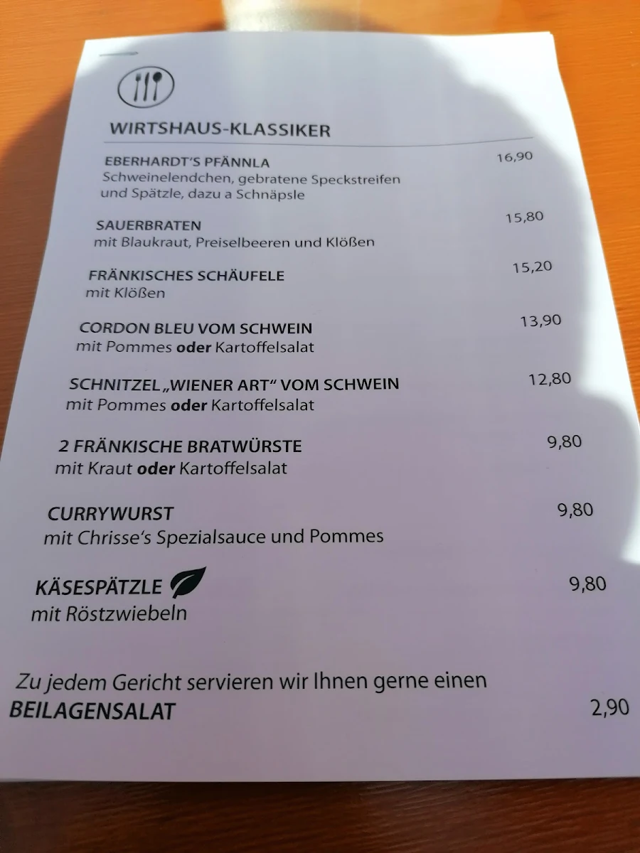 Speisekarte photo 3