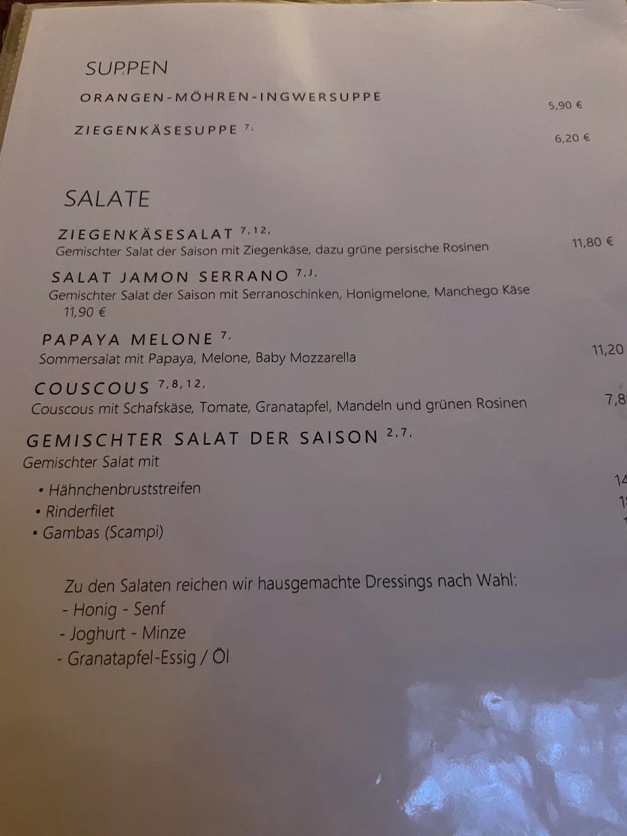 Speisekarte photo 4