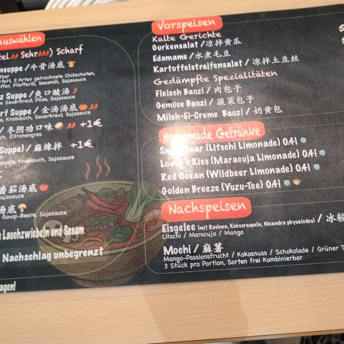 Speisekarte photo 3