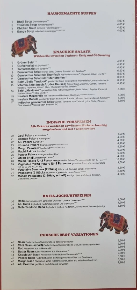 Speisekarte photo 1