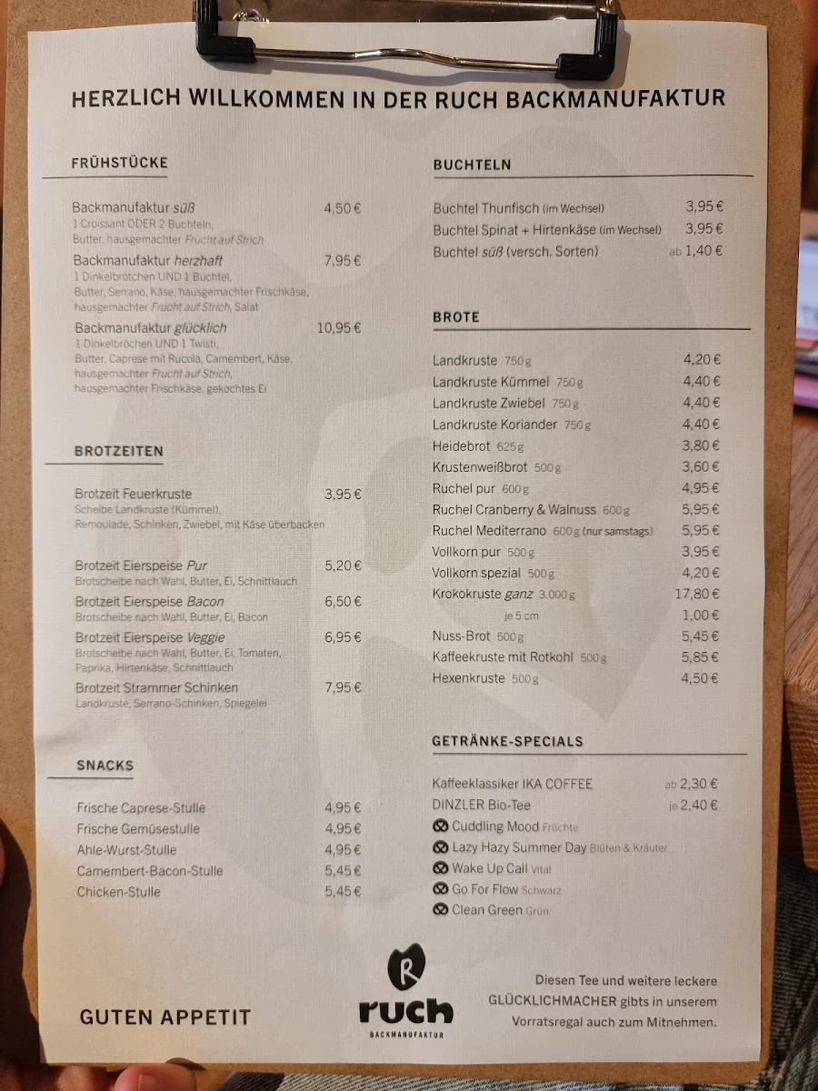 Speisekarte photo 1