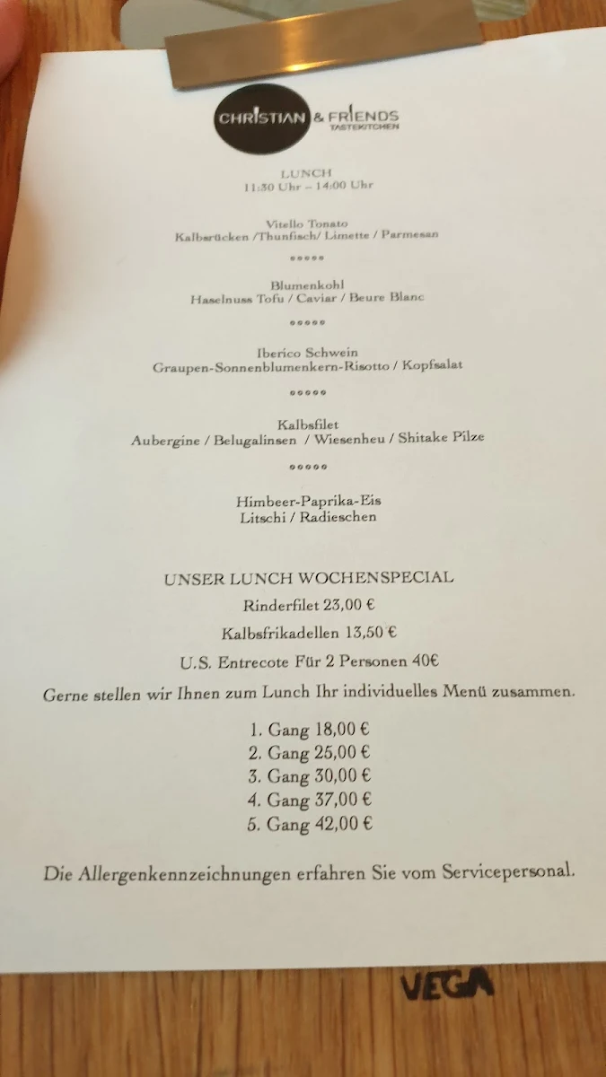 Speisekarte photo 1