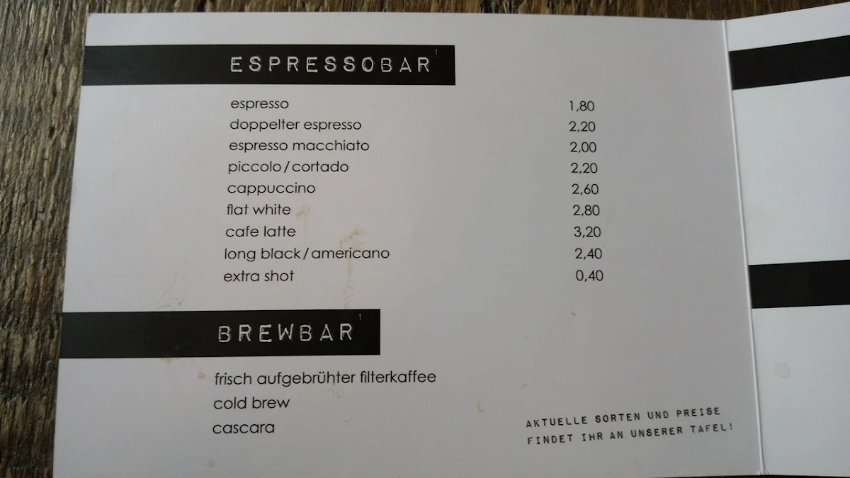 Speisekarte photo 7