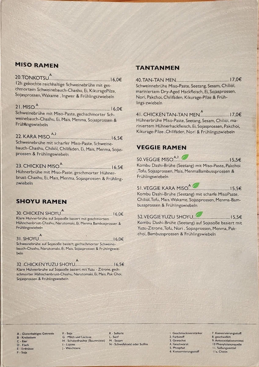 Speisekarte photo 2