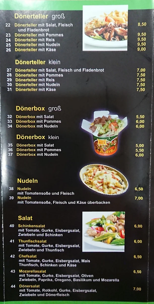 Speisekarte photo 1