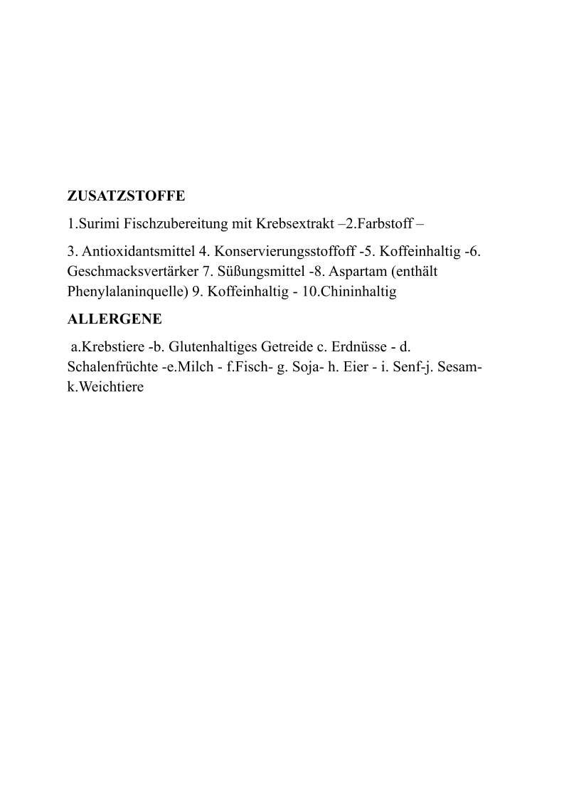 Speisekarte photo 8