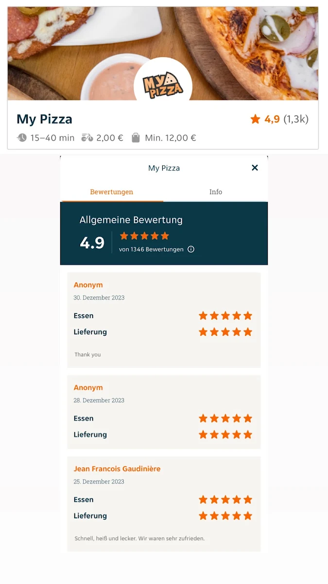 Speisekarte photo 2