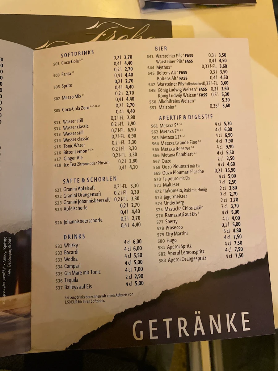 Speisekarte photo 4
