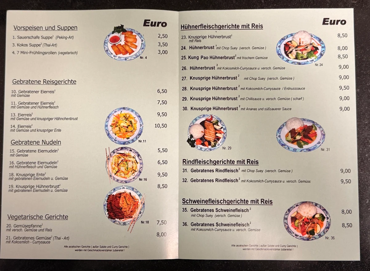 Speisekarte photo 1