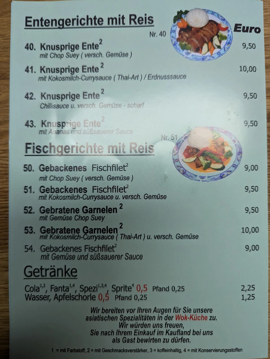 Speisekarte photo 3