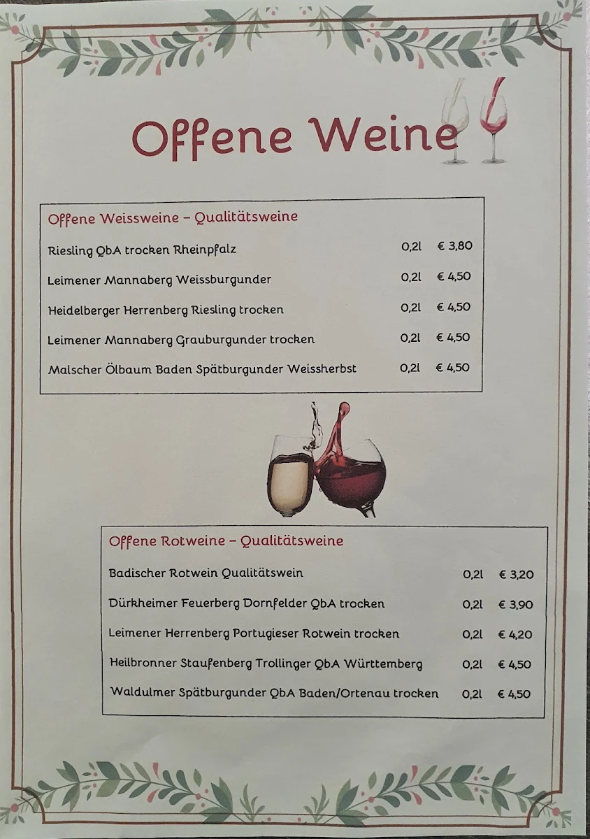 Speisekarte photo 2