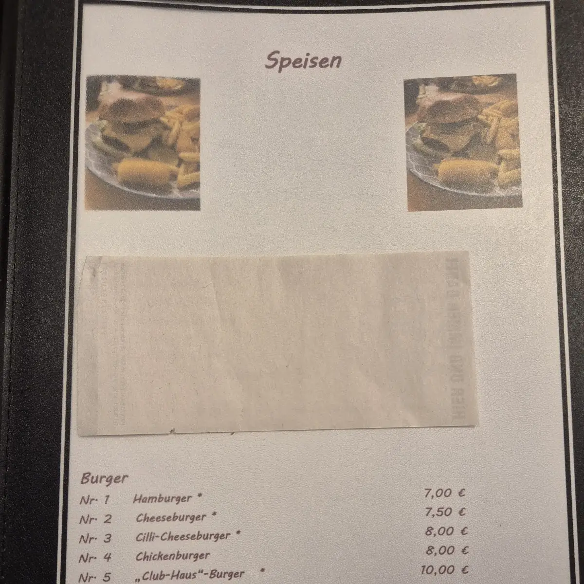 Speisekarte photo 2