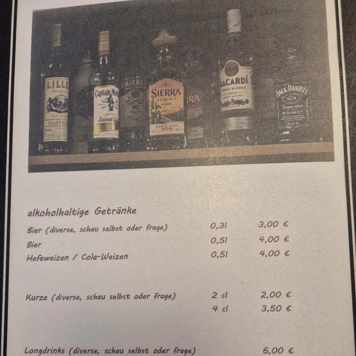 Speisekarte photo 3