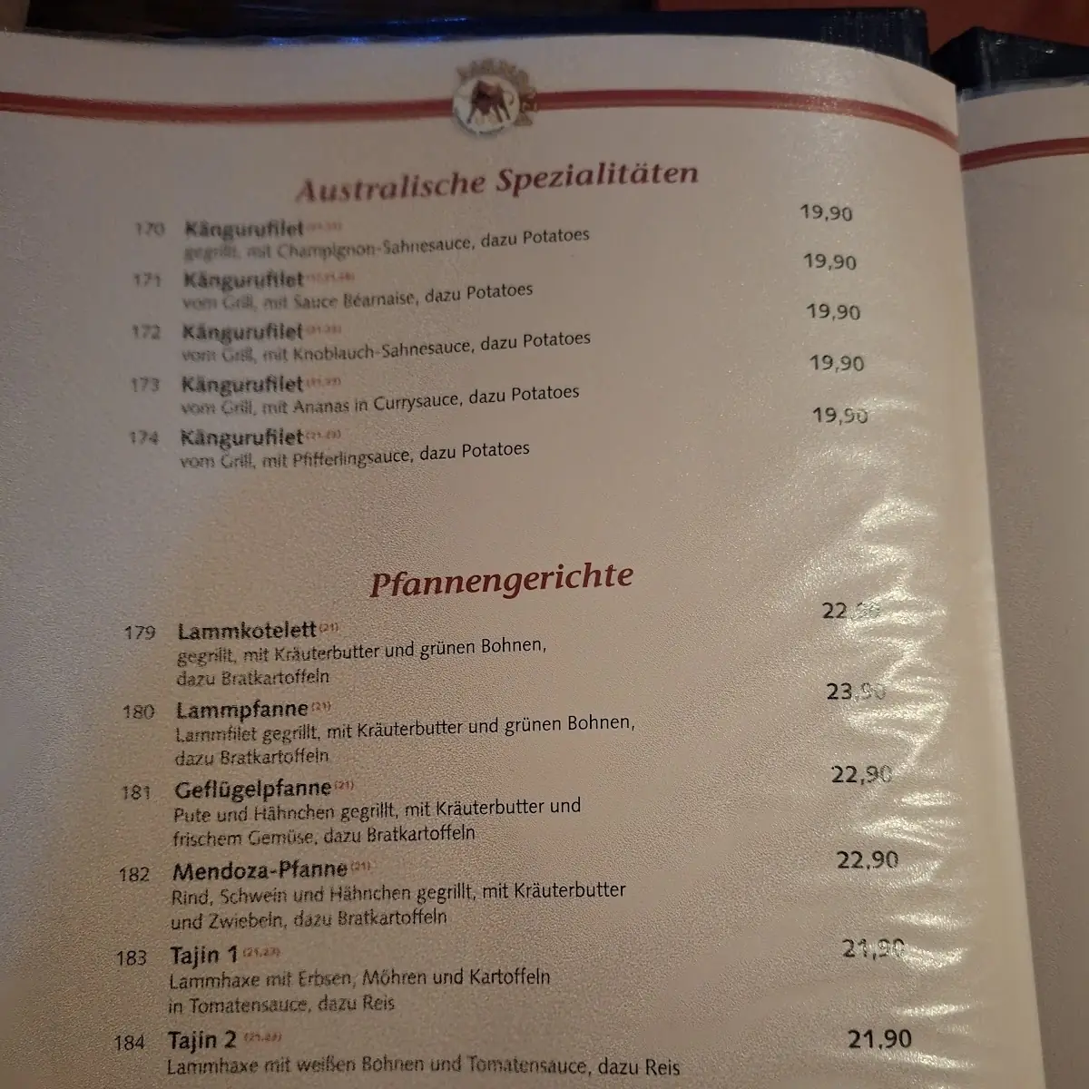 Speisekarte photo 3