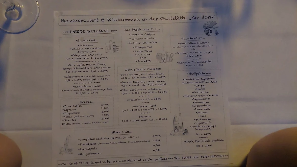 Speisekarte photo 1
