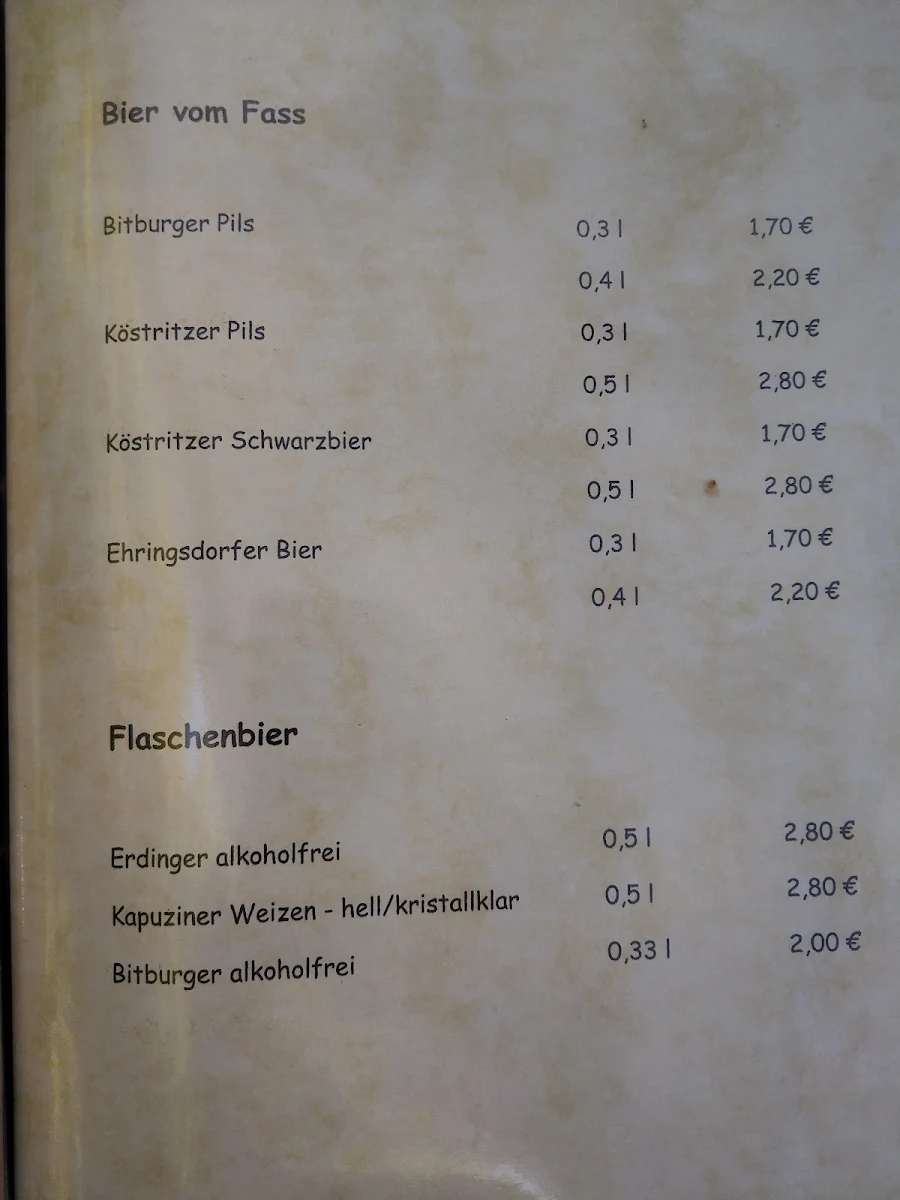 Speisekarte photo 2