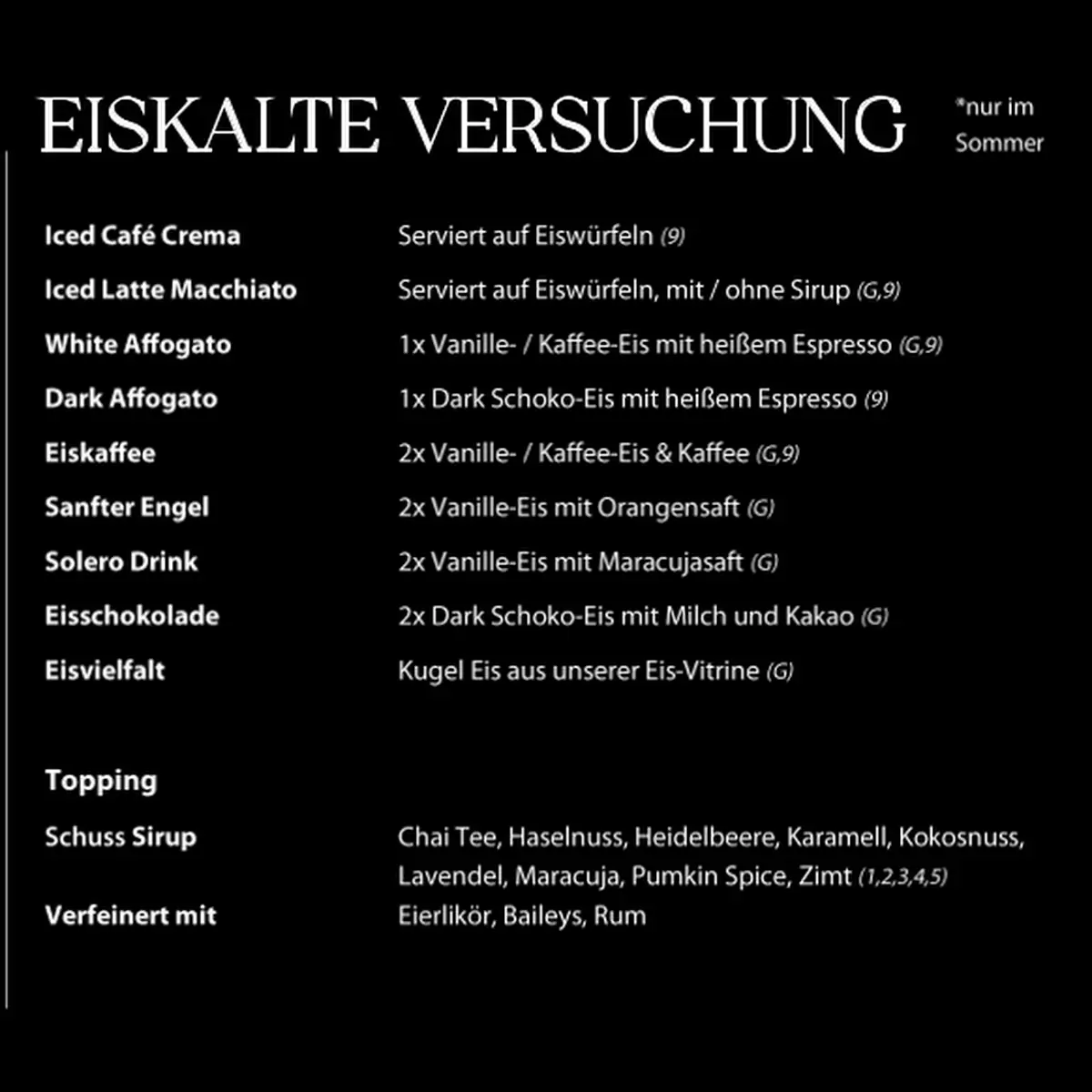 Speisekarte photo 5