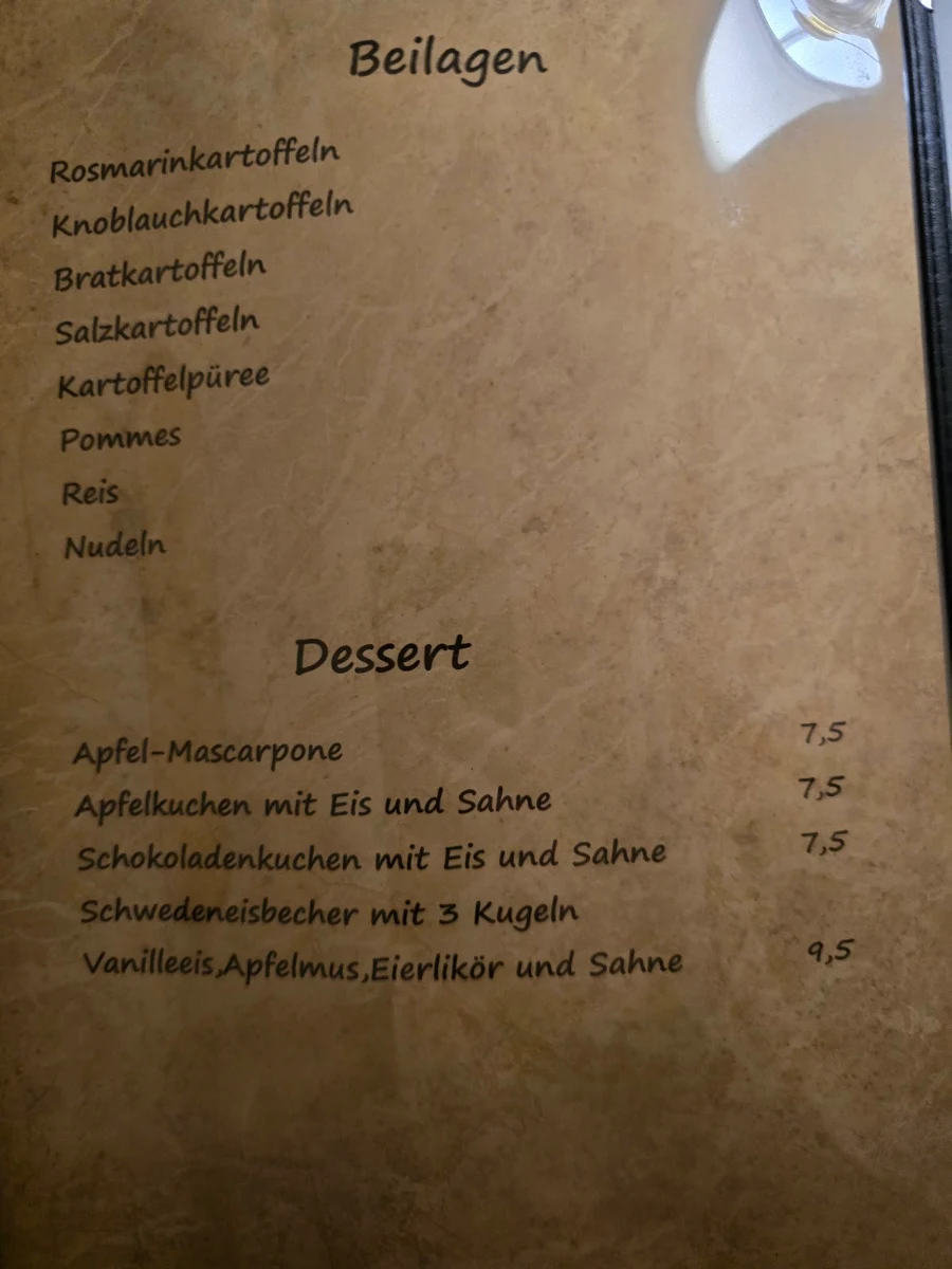 Speisekarte photo 4