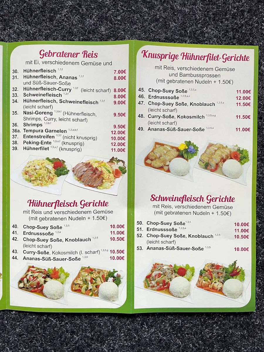 Speisekarte photo 1