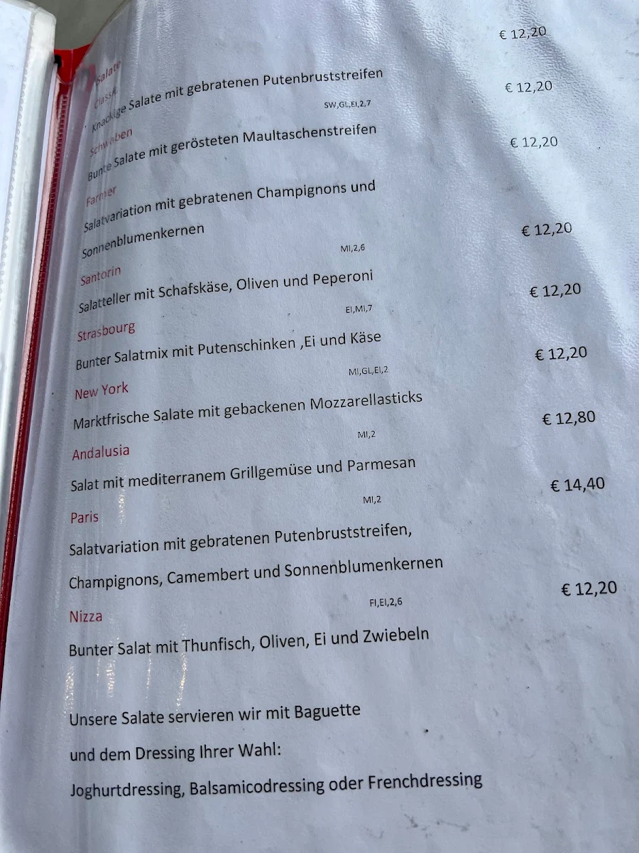 Speisekarte photo 3