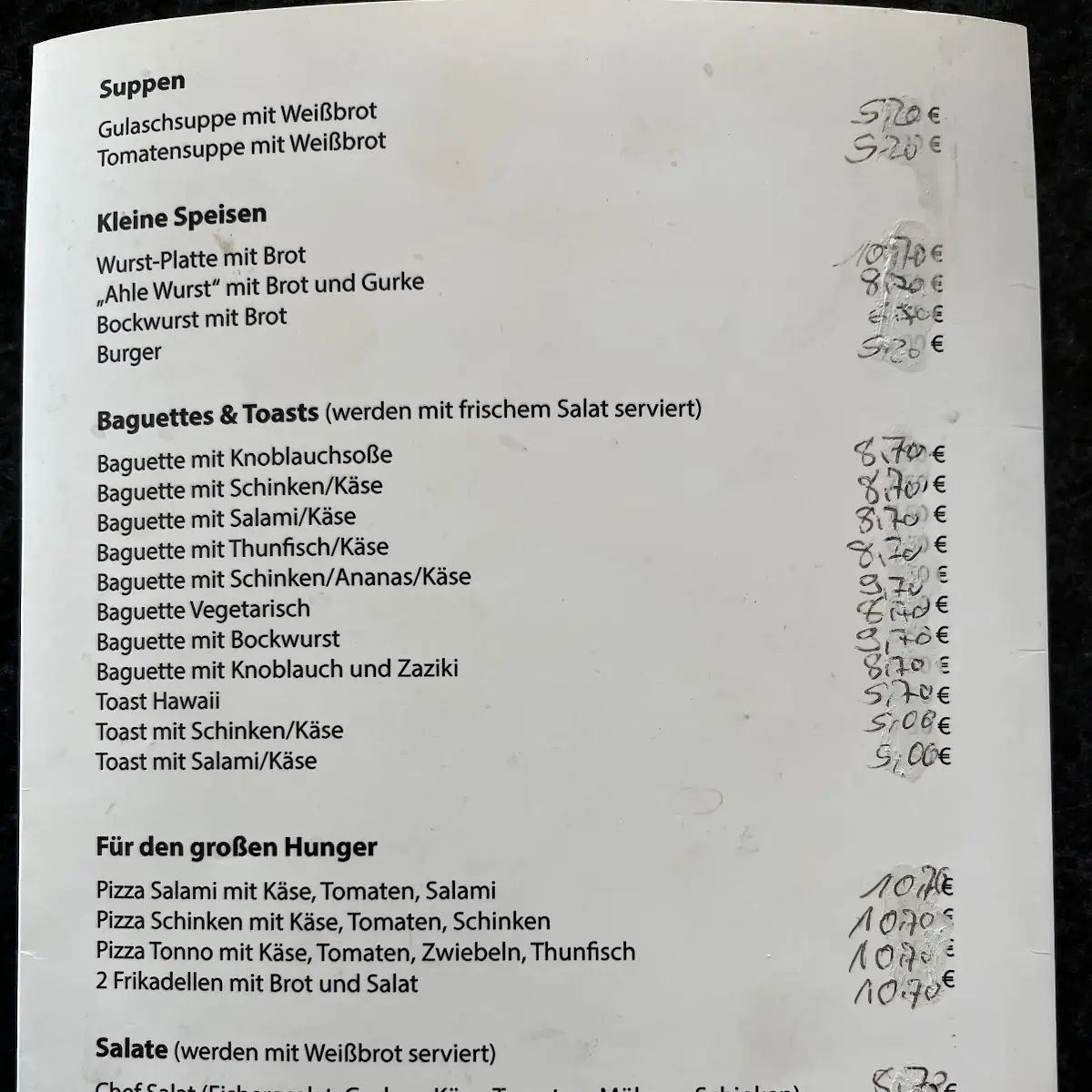 Speisekarte photo 3