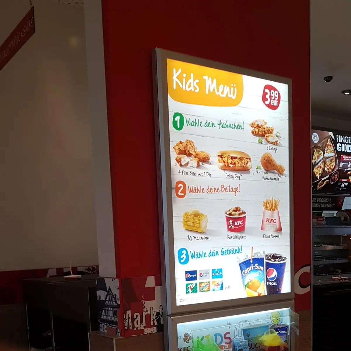 Atmosphäre, Kentucky Fried Chicken