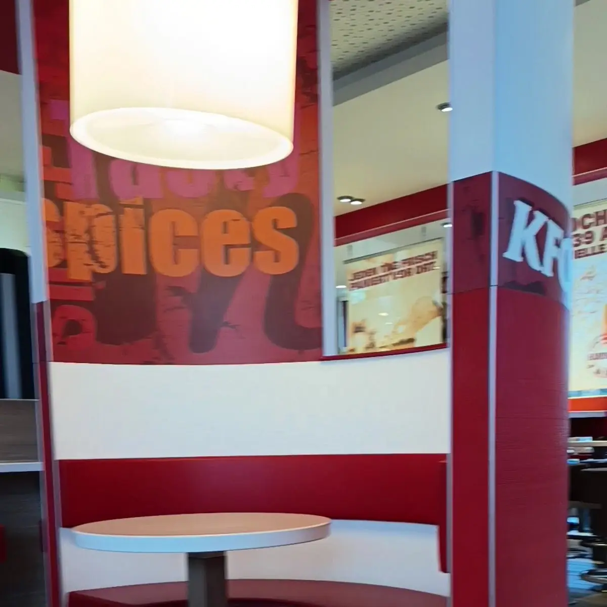 Atmosphäre, Kentucky Fried Chicken