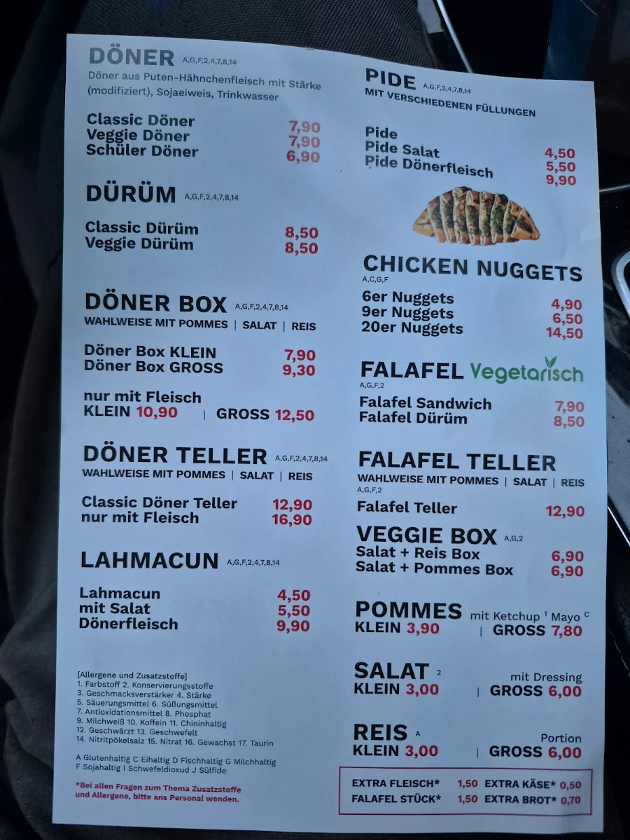 Speisekarte photo 1