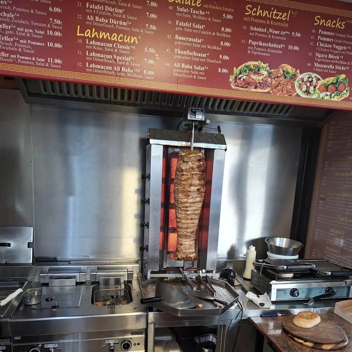 Speisekarte, Ali Baba Grill