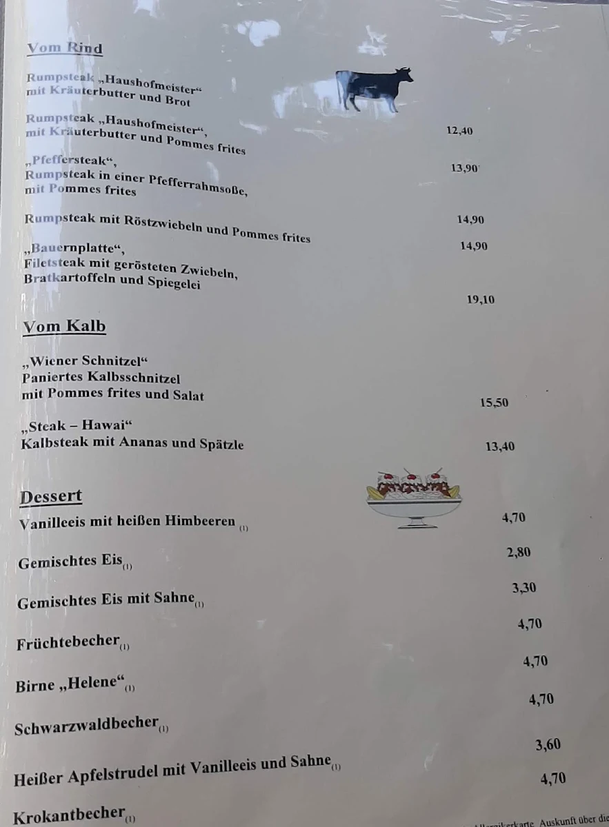 Speisekarte photo 1