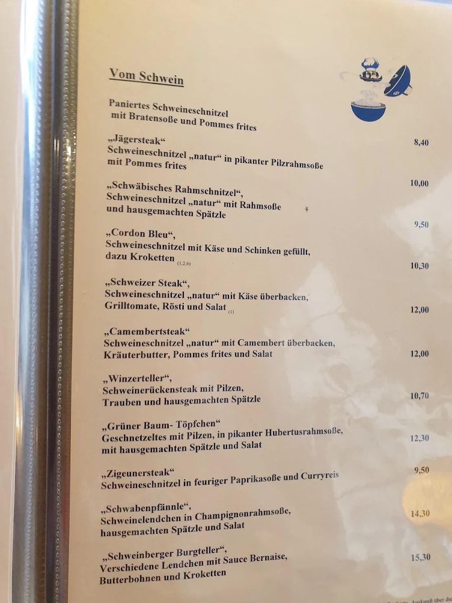 Speisekarte photo 2