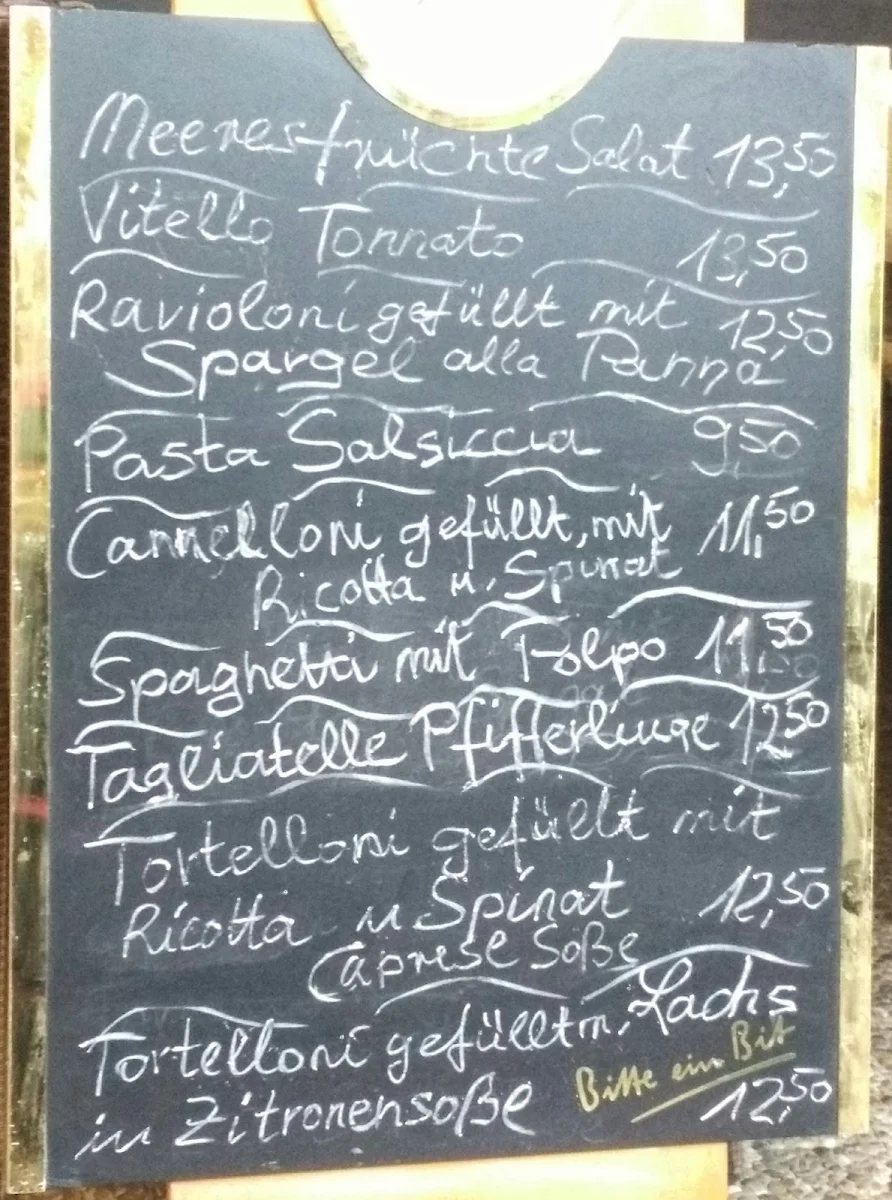Speisekarte photo 4