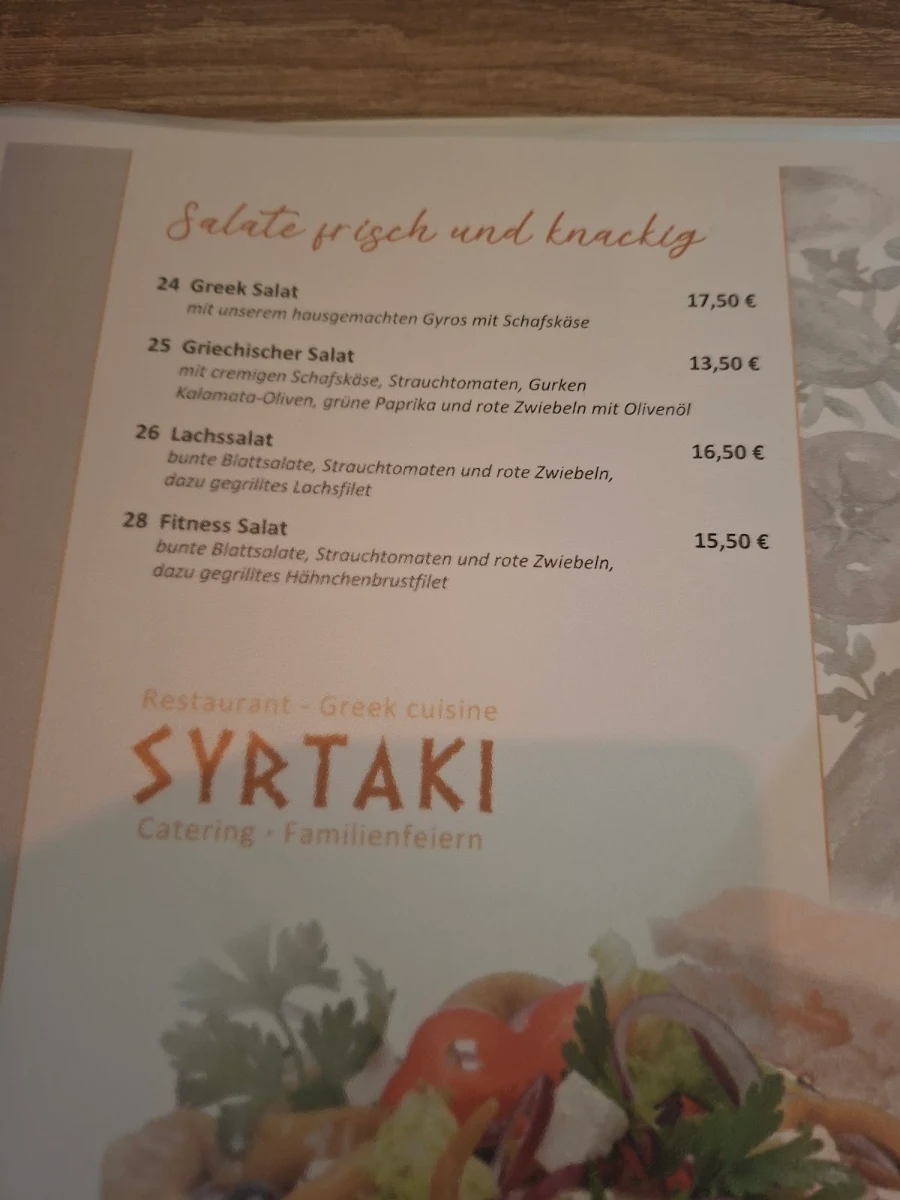Speisekarte photo 2