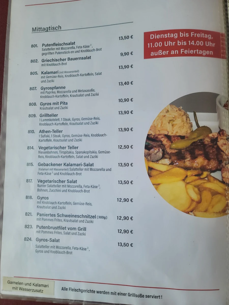 Speisekarte photo 2