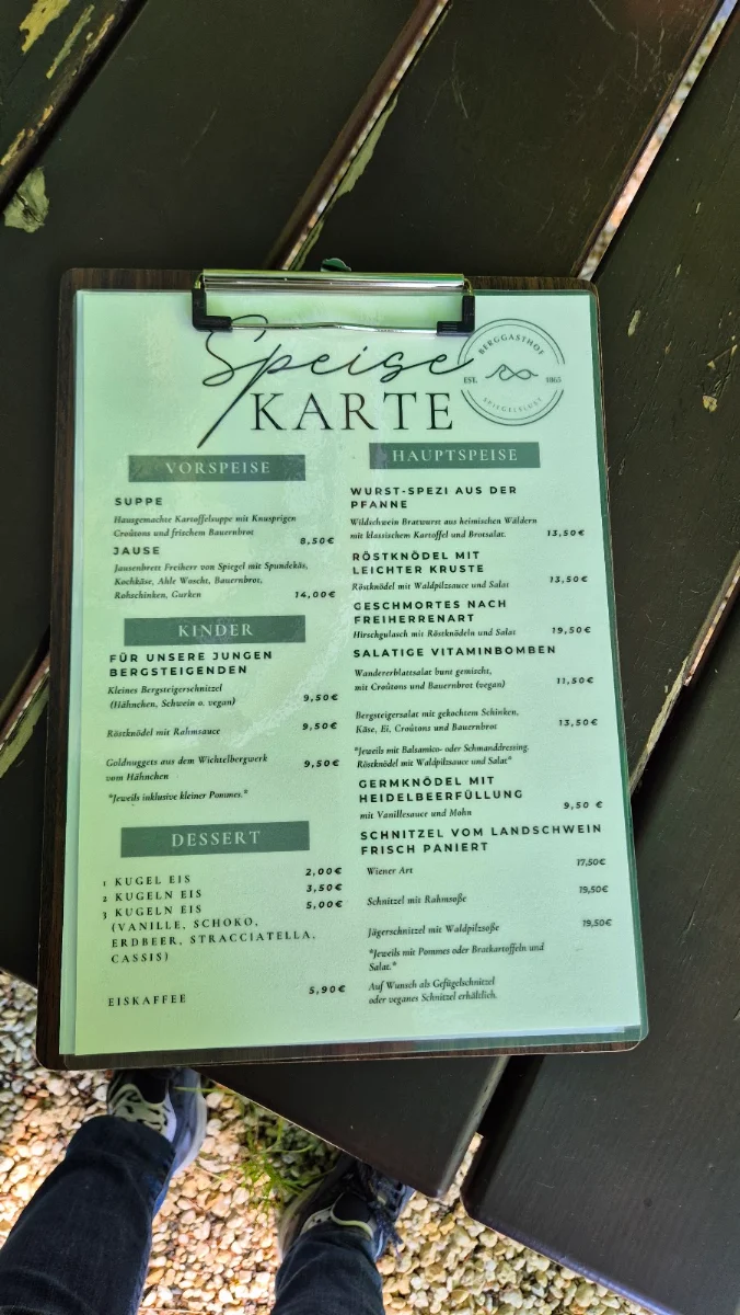 Speisekarte photo 2