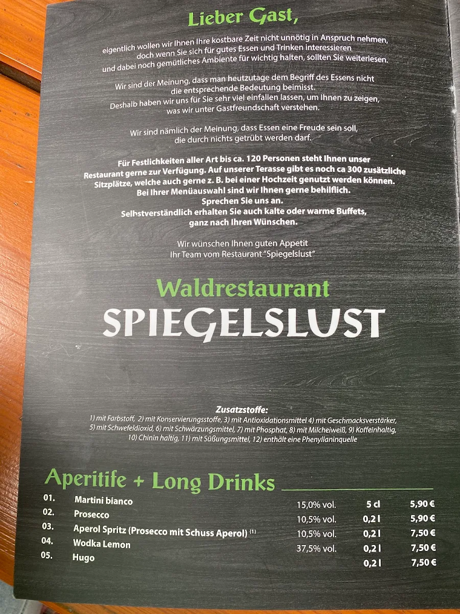 Speisekarte photo 9