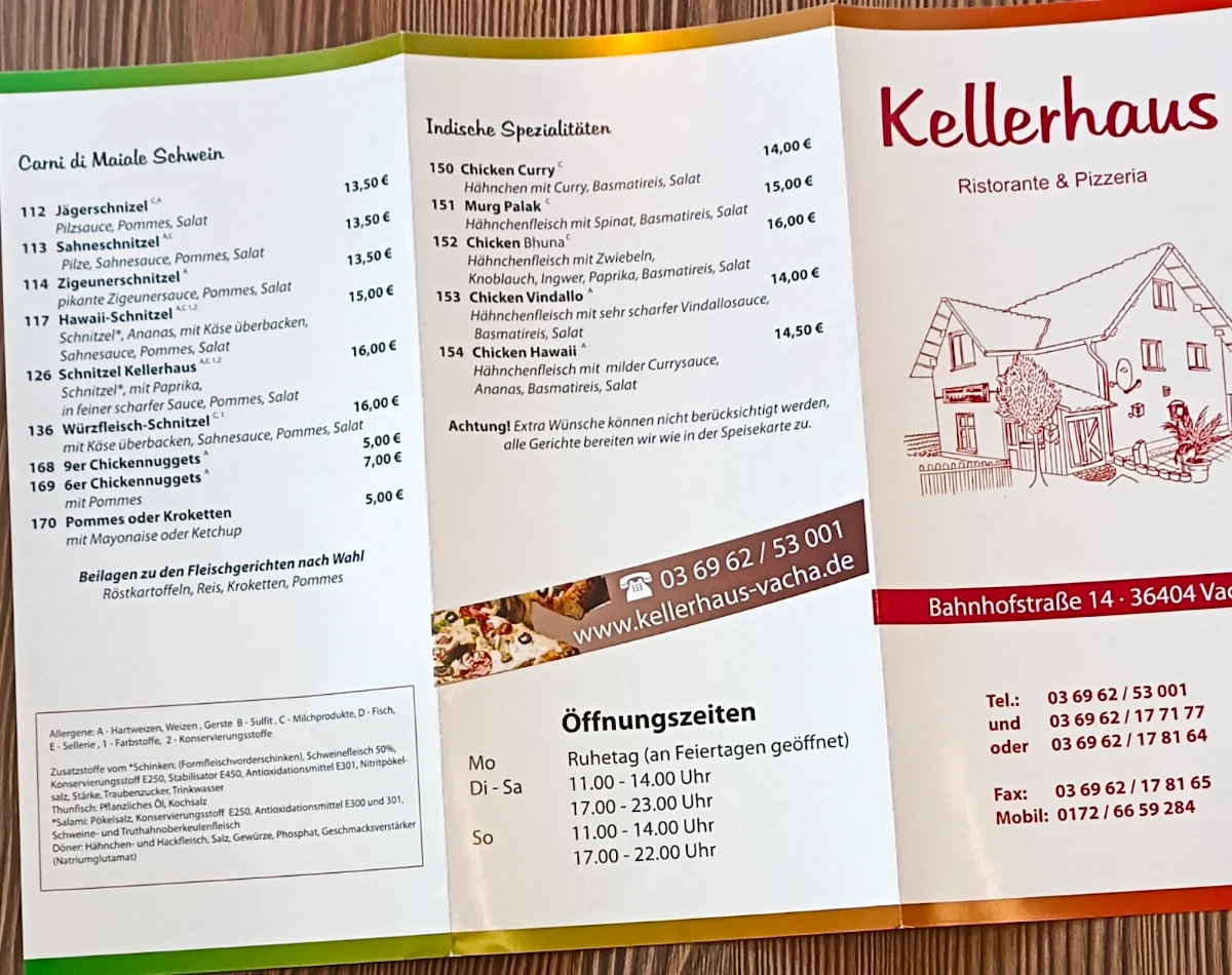 Speisekarte photo 1